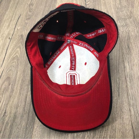 OSU baseball hat blue & red zephyr size 7 1/8 - Picture 4 of 5